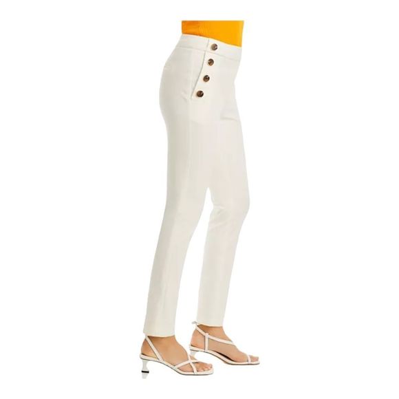 Derek Lam 10 Crosby Kelis Straight Leg Sailor Pant Soft White - Picture 11 of 11